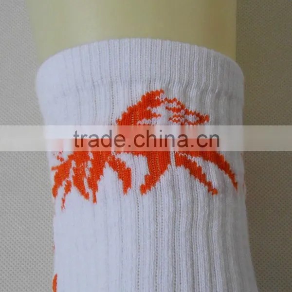 Men Custom Crew Wholesale Elite Basketball Socks photo-5