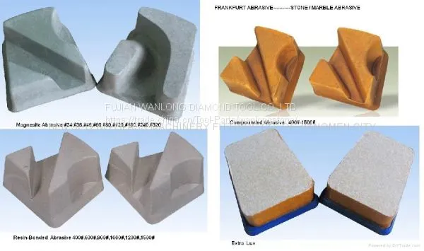 Diamond Frankfurt Magnesite Abrasive for Stone Slab Polishing -rough Grinding and Fine Grinding Tools for Marble photo-5