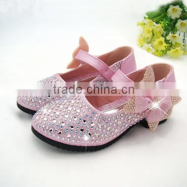 Zm50114b 2017 pu Leather Girls Sandal Shoes Wholesale Childer Shoe Wih Bowknot photo-3