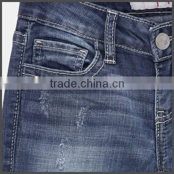 2016 Jeans Manufacturer Buy Jeans in Bulk Wholesale Kid Jeans Straight Girl Jeans photo-3