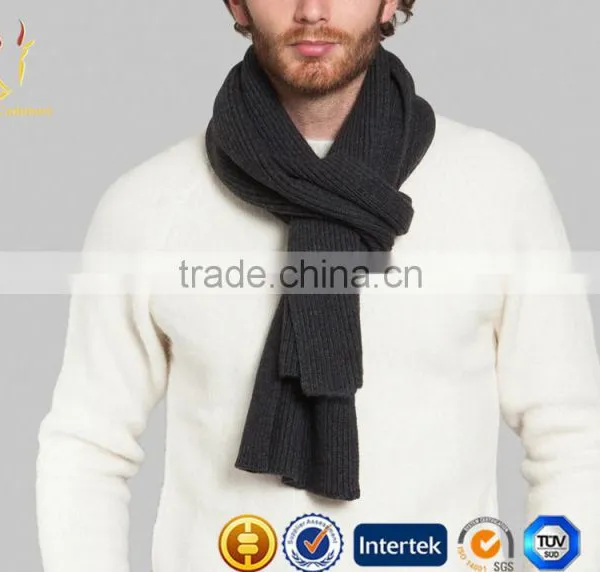 100% Cashmere Scarf Men Cashmere Wool Scarves photo-2