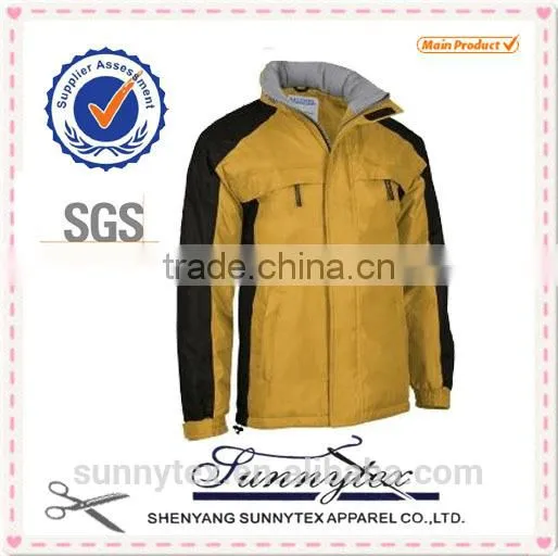 2016 New Design Men Canvas Winter Reflective Working Jacket photo-4