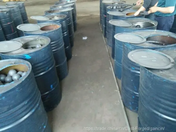 Dia.120mm Forged Grinding Media Steel Balls for Mining Mill photo-4