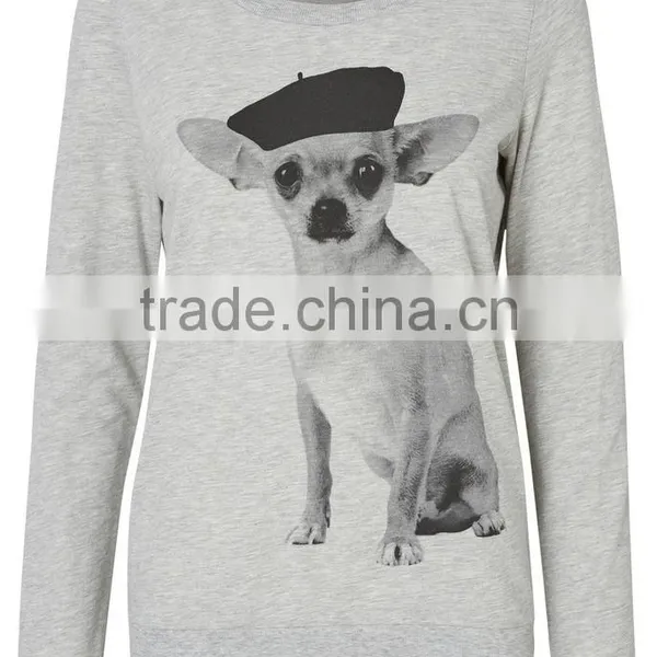 Women Super Soft Organic Cotton Fabrication Sweatshirts Without Hood photo-2