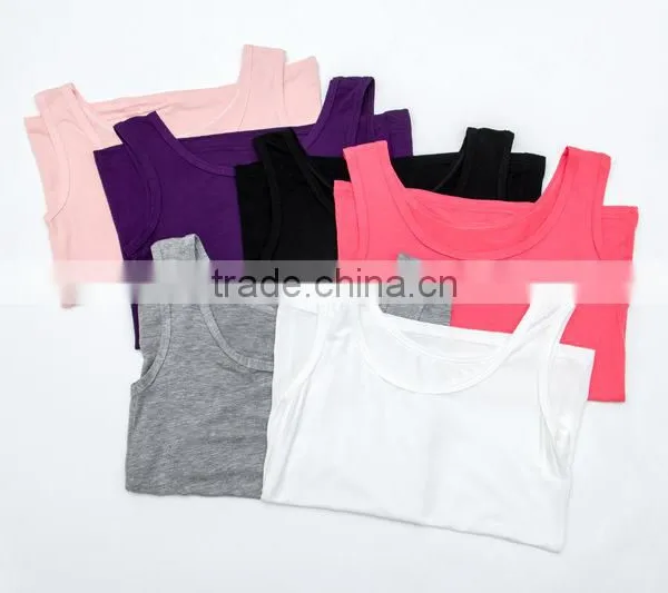 Modal Women's Vest 2016 Cultivate One's Morality Show Thin U h a T-shirt The New Render Unlined Upper Garment in Summer photo-2