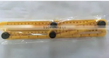 Angle Template Tool Multi-Angle Measuring Ruler General Tools for Carpenter, Measures All Angles for All Surfaces photo-4