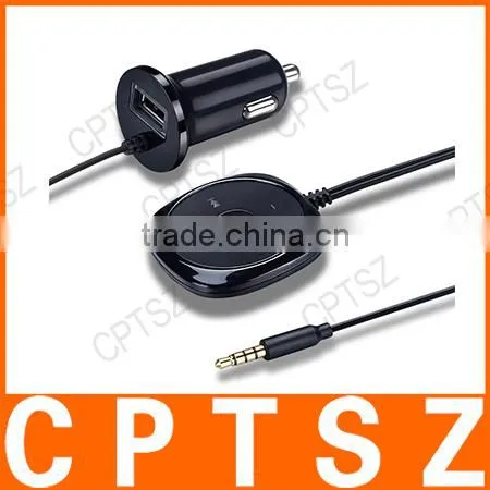 Factory Outlet New BC20 Car Bluetooth Handsfree Car Bluetooth Audio Receiver Car Bluetooth AUX photo-2