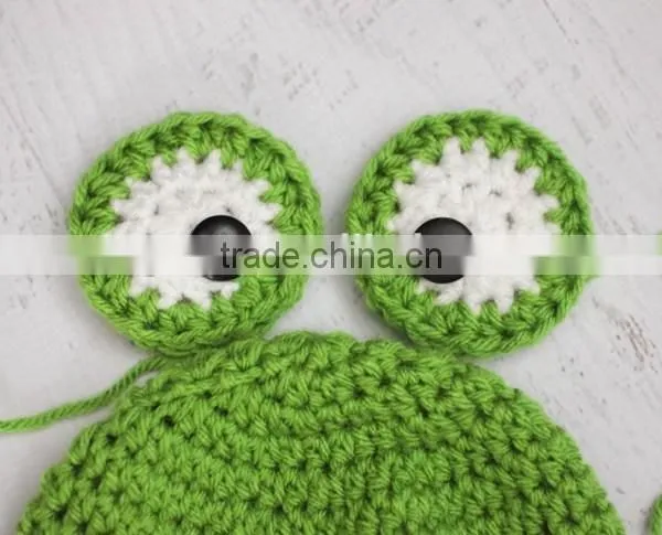 Diy Kids Crochet Frog Hat Pattern photo-3