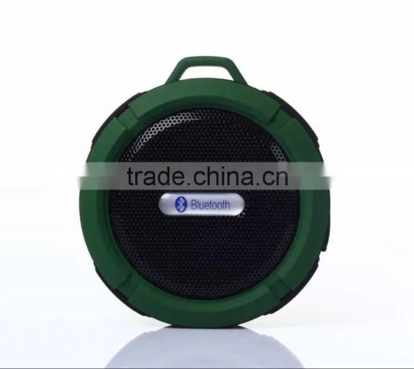 Waterproof and Shockproof Bluetooth Wireless FM Stereo Speaker For IPhone SmartPhone Tablet PC photo-3