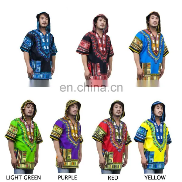 Lofbaz Unisex Traditional African Dashiki Hoodie photo-2