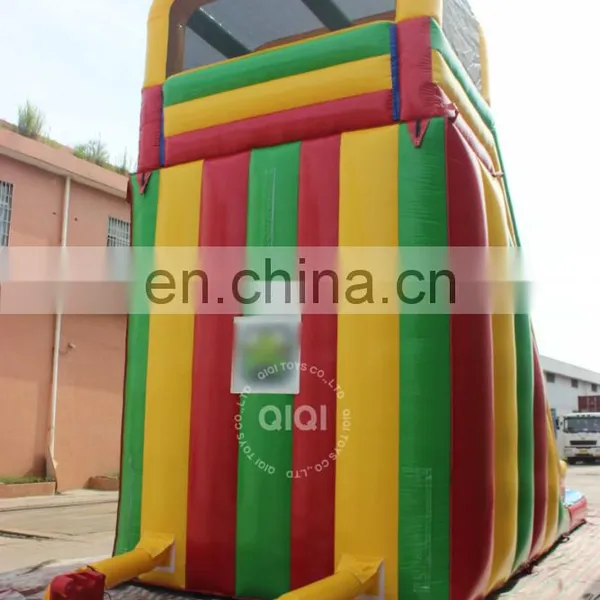 Grade Tropical Giant Inflatable Water Slide With Pool for Kids N Adults From China photo-5