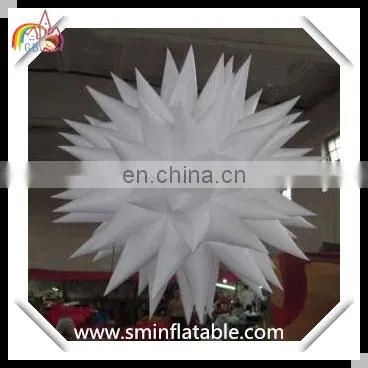 Wholesale Inflatable Ceiling Led Star Decor, Inflatable Party Hanging Lighting Star, Stage Led Lighted Decor for Sale photo-3