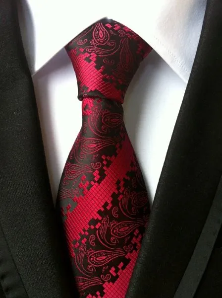 Gold Satin Mens Jacquard Neckties XL High Manscraft