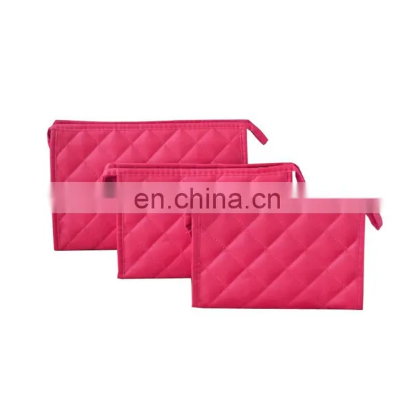 Hot Selling Polyester Make up Cosmetic Travel Toilet Wash Bag photo-2