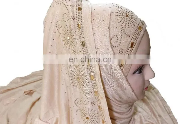 Caramel Beige Color Casual Party Wear Stoles Scarf Hijab 2017 / Party Wear Scarf Stoles Scarves (scarves Scarf Stoles Hijab) photo-5