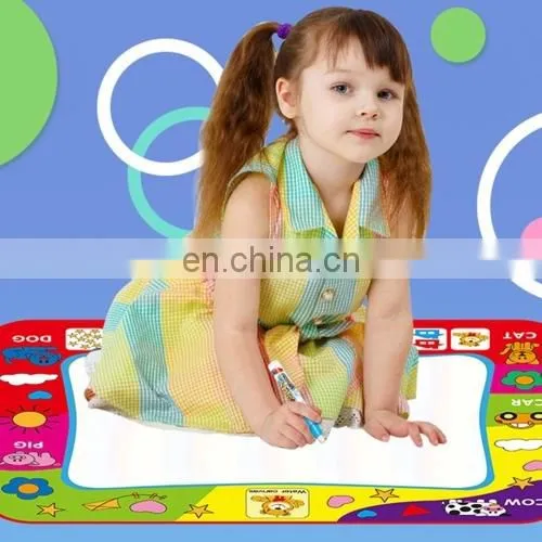 Dropshipping Children Rainbow Color Magic Doodle Water Drawing Mat With 2 Pen, Size: 80cm x 60cm photo-5