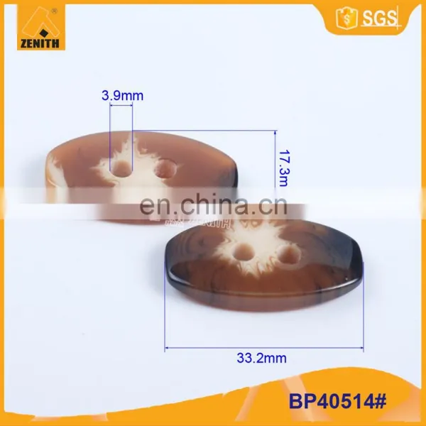 Custom Imitation Horn Resin Button for Coat BP40514 photo-5