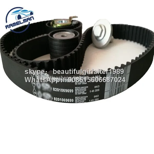Factory Supply Timing Belt Kit Oem 130C10474R Belt Size119RU27 for Car Renault ORIGINAL QUALITY photo-3