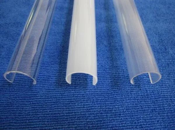 LED Light T8 Plastic Cover /profile