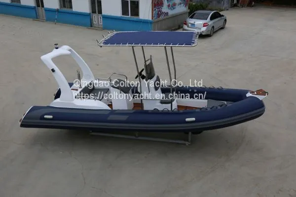 580cm Rigid Inflatable Boat With Complete Accessories photo-3