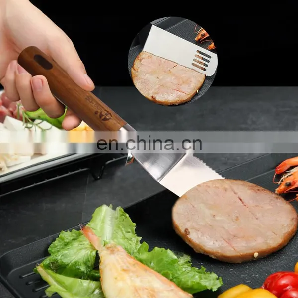 19 PCS Kitchen Accessories With Acacia Wood Handle Kitchen Gadget Set photo-5