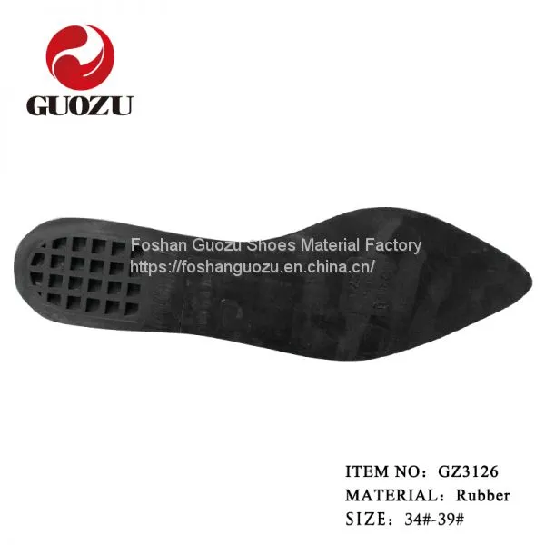 Soft Rubber Sole Lady Point Toe Sole photo-4