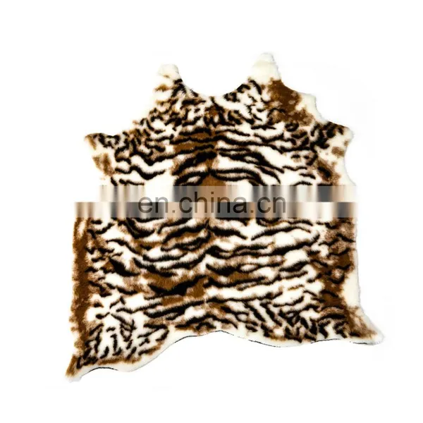 Wholesale Tiger Washable Tufted Vintage Fur Carpet Living Room Rugs For Sale photo-6