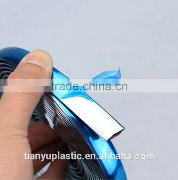Pvc Flat Strip With 3M Adhensive Tape for Car Decoration Strips photo-3