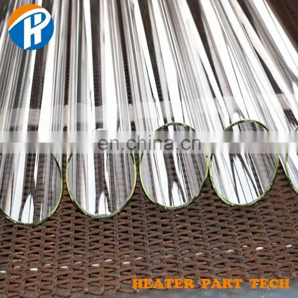 Transparent Clear One End Close Quartz Tube photo-3