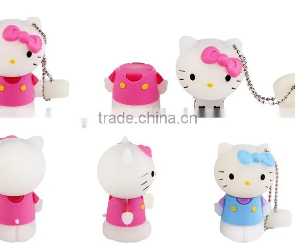 Promotional Gift Hello Kitty Shape Usb Flash Drive,cartoon Usb Stick photo-4