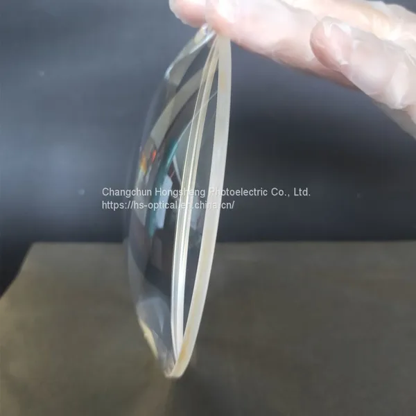 Optical Lens Bending Moon Lens Glued Lens Flat Convex Lens Microlens Large Aperture Lens Manufacturer Customized Processing photo-2