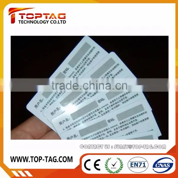 Paper / PVC Card With Signiture Panel , Magnetic Stripe , QR Code , Barcode photo-4