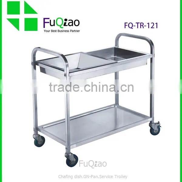Service Equipment Hotel Product Linen Trolley Hotel Service Trolley , Hotel Room Service Cart , Cleaning Trolley Cart photo-3