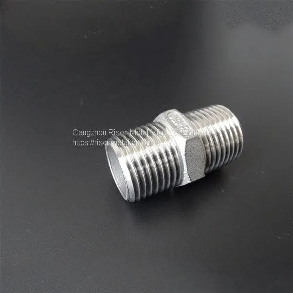 ISO4144 150lb/PN16 резьбовой шестигранный ниппель
