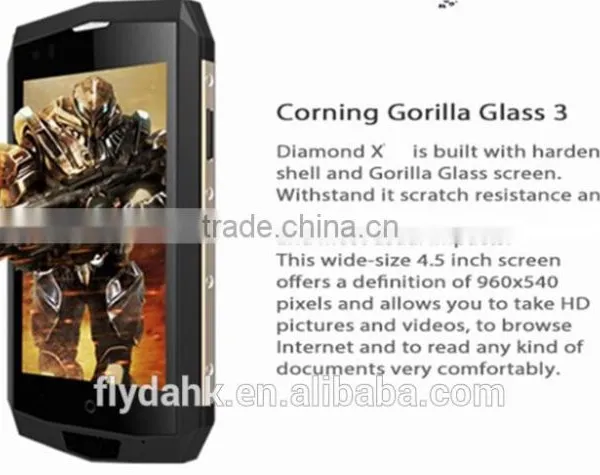 4.5inch IPS Rugged Phone Rugtel X16 Android 5.1 Waterproof 4g Lte Cellphone 2gb Ram +16gb Rom Smartphone photo-4