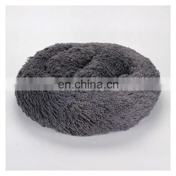 2020 Newest Design Warm Waterproof Round Dogs Pet Beds Wholesale photo-2