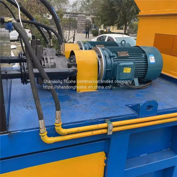 Horizontal Hydraulic Baling Press