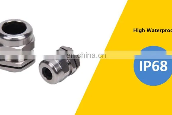 China Manufacturer Direct Certification Grade Single Packing Nickel Plated Waterproof Cable Sealing Sleeve photo-5
