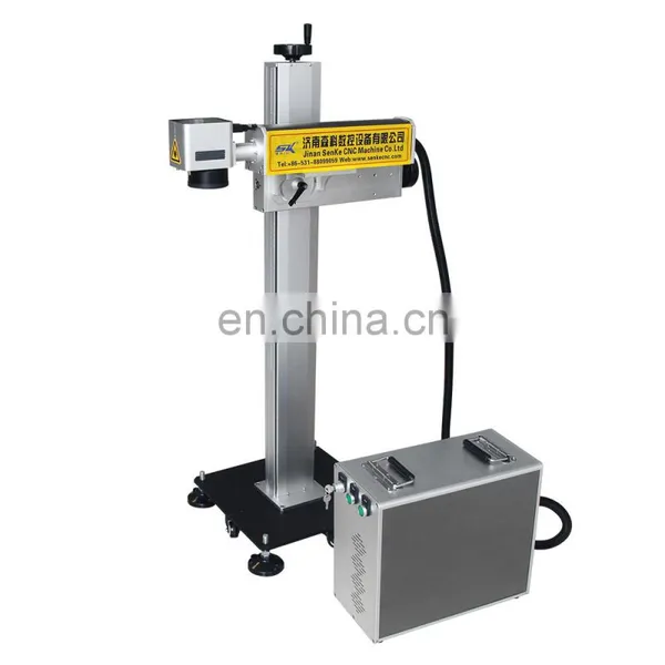 Automatic Laser Marker Raycus Laser Source 20W 30W 50W Table Fiber Laser Machine for Brass and Aluminum photo-2