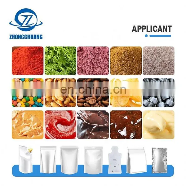 Effervescent Tablet Grease Packaging Salt Machines Fresh Fruit Pack Milk Doypack Pouch Packaging Machine photo-2
