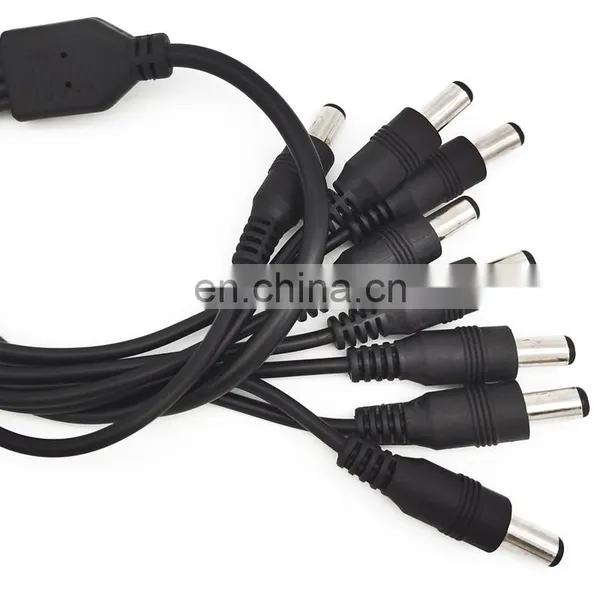 1-8 Plug Female To Male Power Supply Dc Splitter Cable 8 Way Dc Connector Cable 12v Dc Power Cable photo-5