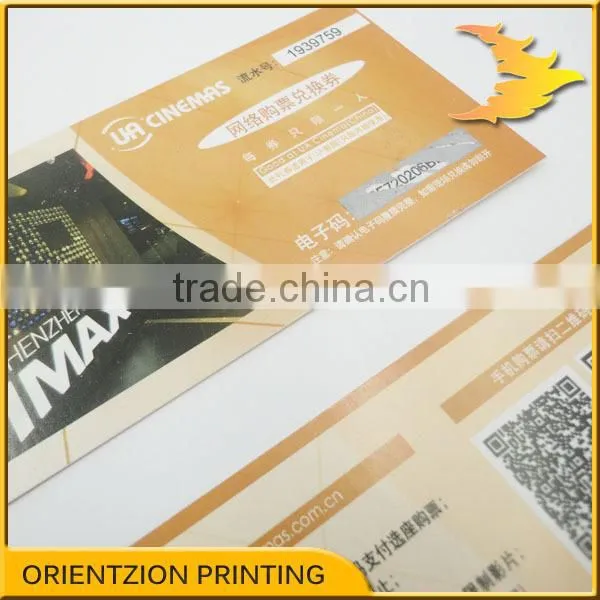 Custom High Quality Best Price Ticket Printing Service photo-2