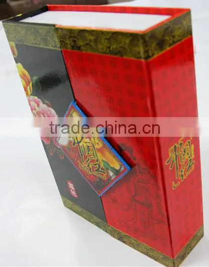 FDT Custom Glossy Lamination Full Color Logo Printed Square Tea Storage Gift Box photo-3