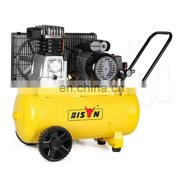 Bison China 50 Liter 230V 2.5hp Piston Itly Type Portable Air Compressor photo-4