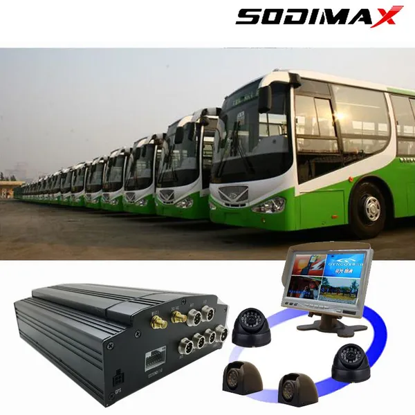 4CH/8CH HDD Mobile DVR SD Card 4G WiFi 3G GPS
