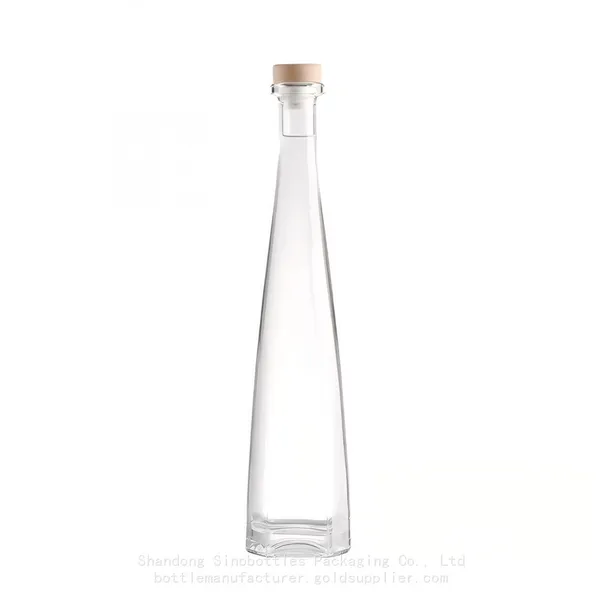 750ml Conical Tall Premium High-end Tequila Design Brand Private Custom Glass SinoBottles Packaging