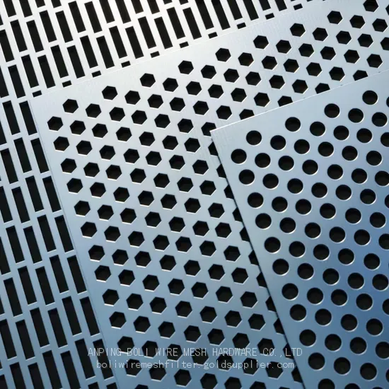 Aluminum Punched Hole Mesh/ Perforated Metal Mesh,Aluminum Perforated Plate Sheets. BOLI PERFORATED
