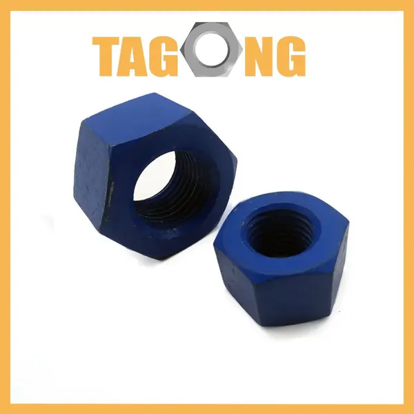 Self Color Class 8 M48 DIN934 Coupling Nuts Jam Nuts photo-2