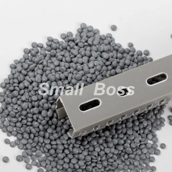 Indoor Electrical Wiring Square White Pvc Wire Cable Trunking PVC Compound Granules