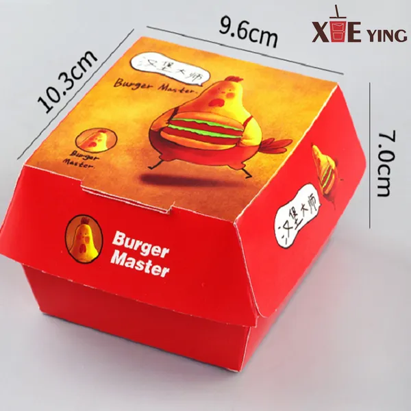 Custom 16 24 oz Single Wall Cup Box Chocolate Deep-fried Dough Sticks Paper Box Recyclable Food Chips Popcorn Packaging Box photo-3